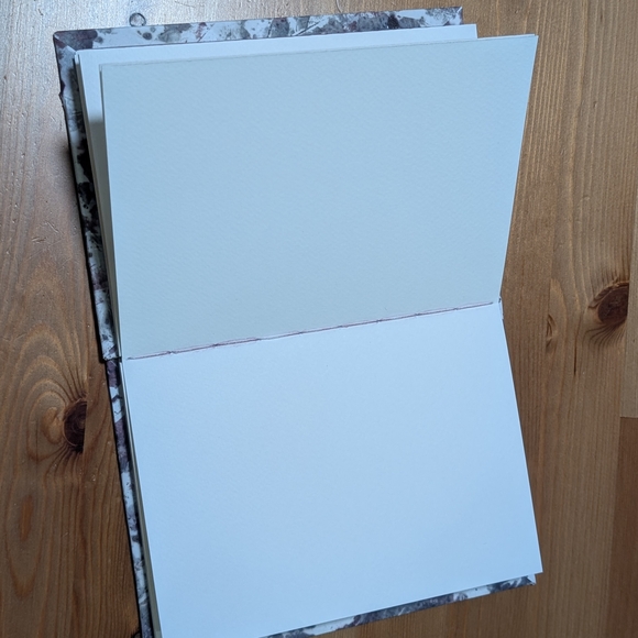 Abstract Leaf Print Notebook - Picture 5 of 6